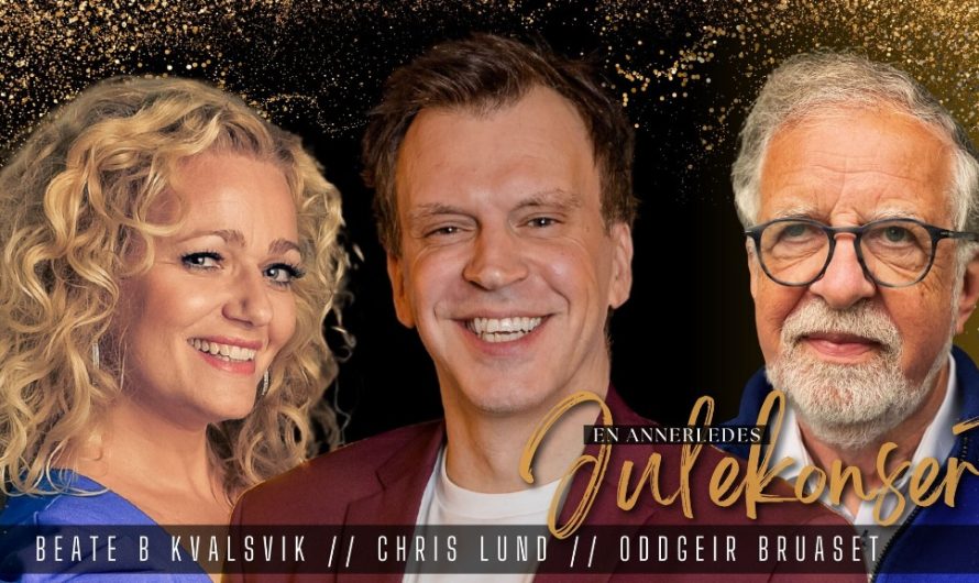 En annerledes julekonsert lørdag 16.des 19:00